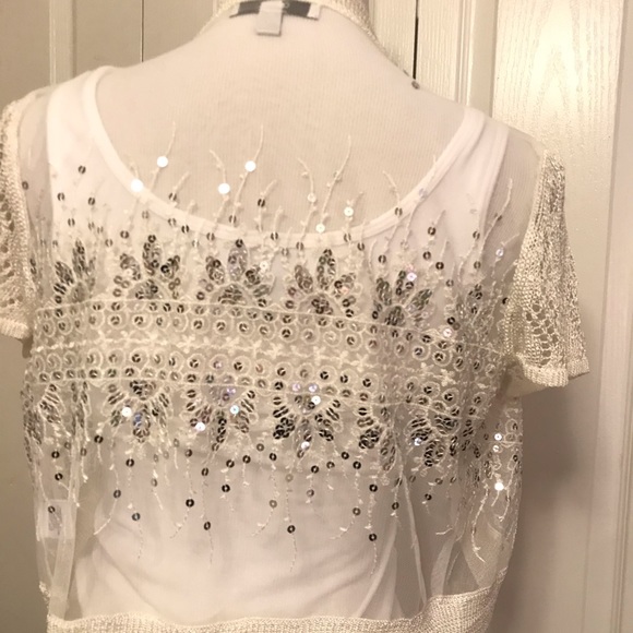 Bolero with sequin - Picture 2 of 4